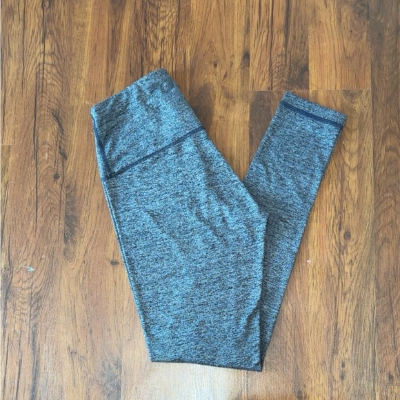 90 Degree By Reflex Heather Gray Leggings - Picture 4 of 6